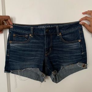 American Eagle Jean Shorts - Dark Wash